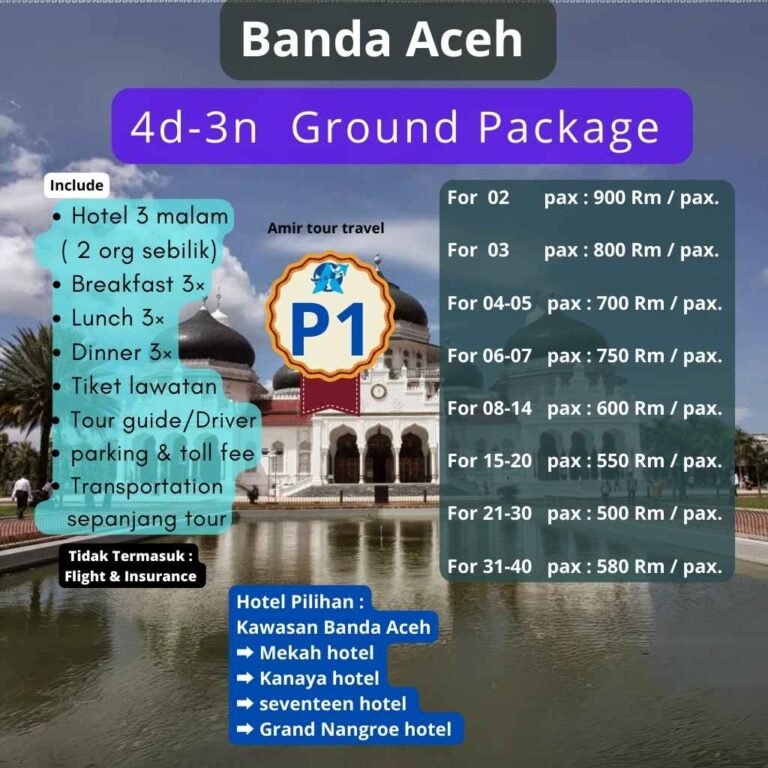 4D-3N Aceh Sahaja