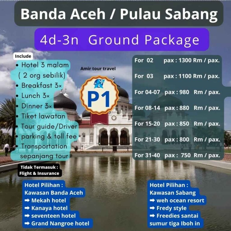 4D-3N Aceh & Pulau Sabang